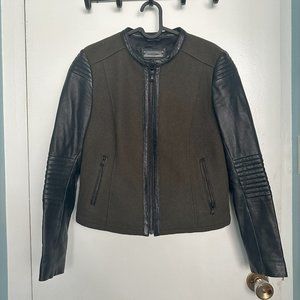 Moto Leather Jacket from Danier. Excellent Condition, size: S.
